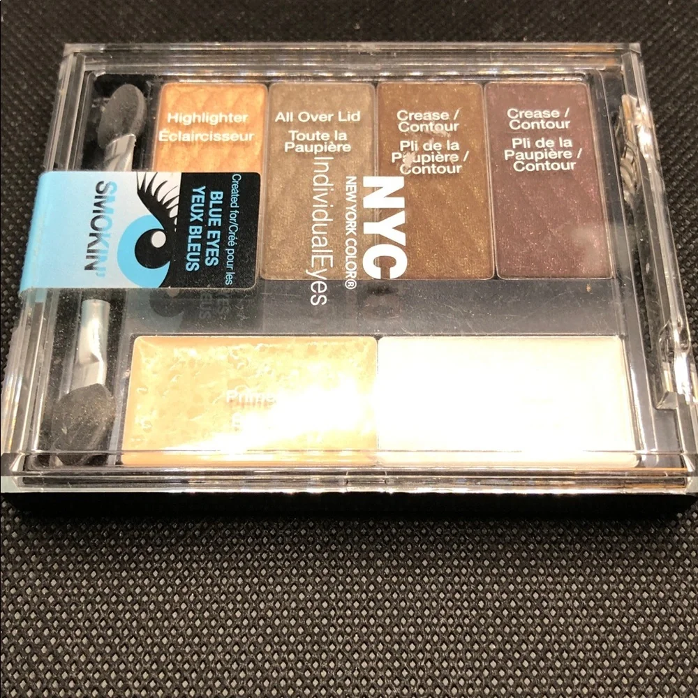 NYC color individual eyes smoking for blue eyes shadow NEW